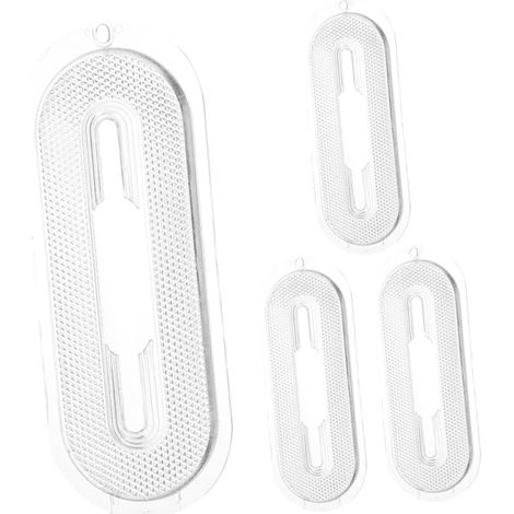 4 Pièces Lot De Abat-jour Pour Hotte De Cuisine Couvercles Transparents Pour Lampe De Hotte Accessoires De Rechange Pour Aspirante (1/5)