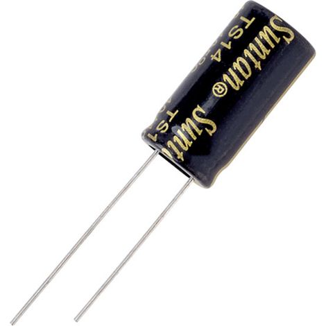 Suntan TS14011C222MSB0B0R Elektrolyt-Kondensator 5 mm 2200 µF 16 V 20 % (L x B) 20 mm x 10 mm 1 St