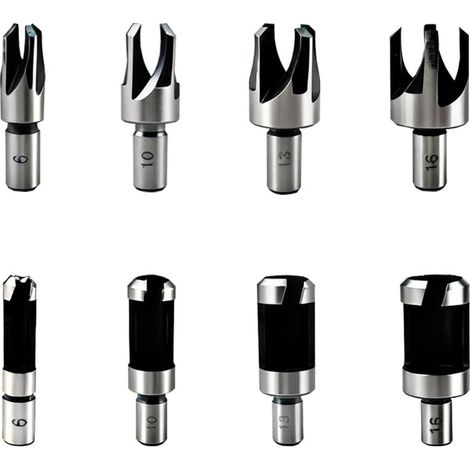 8 Pieces End Mill with Cap Cutter (1/5)