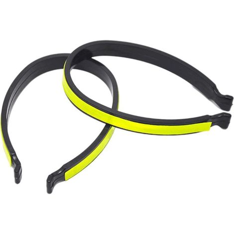 pinces réfléchissantes légères pour pantalon vélo, clips de sécurité pour cyclisme nocturne (1/5)