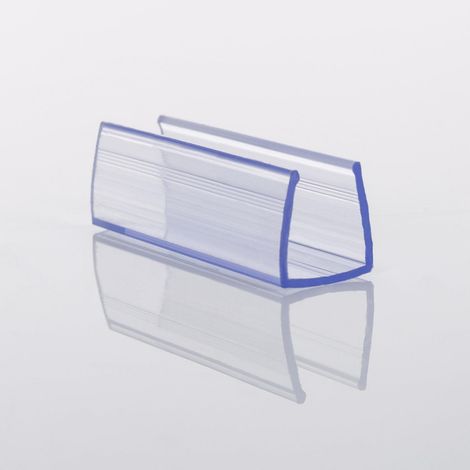 Clip di Fissaggio in PVC per Strisce Neon LED 11 W/m RGB 220V AC 60 LED/m IP67 Taglio 100cm Trasparente