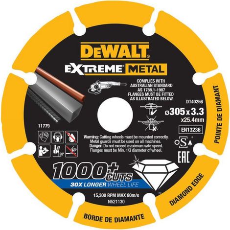Trennscheibe Dewalt DT40256-QZ