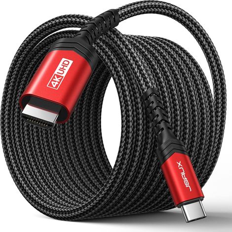 Câble USB C vers HDMI 4M, 4K@60Hz Câble USB C HDMI [Thunderbolt 4/3] (1/5)