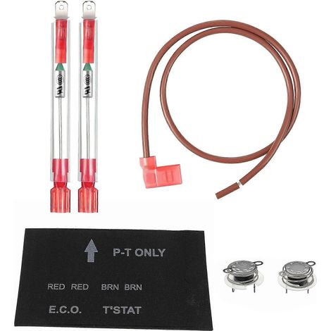 Kit thermostat et disjoncteur thermique pour chauffe-eau de caravane Atwood 91447 93866, protection contre la surchauffe par fil de cuivre (1/5)