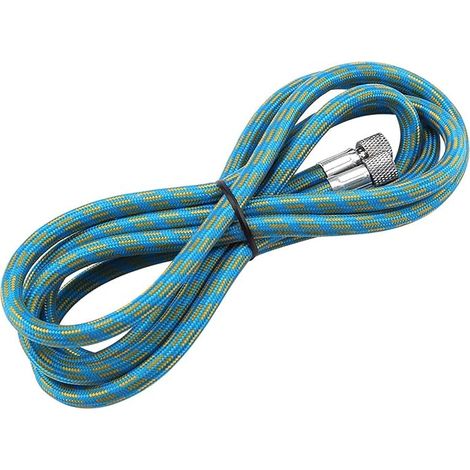 Braided Airbrush Hose 1.8M Braided Airbrush Hose Tool Compressor Pneumatic Adapter Adapter 1/8" to 1/8" (1/5)