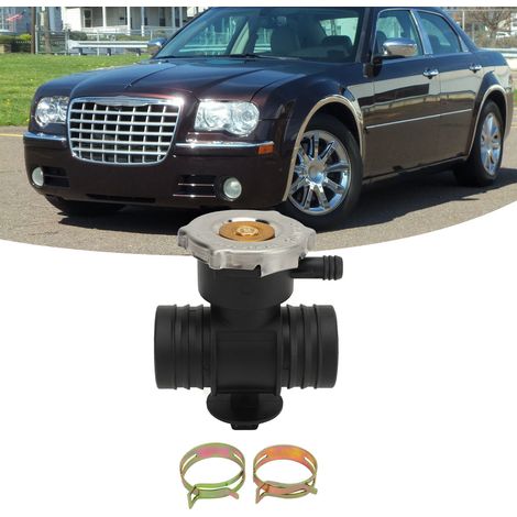 Goulotte de remplissage de liquide de refroidissement pour radiateur automobile avec bouchon de remplissage, compatible avec Chrysler, Dodge et Jeep. (1/5)