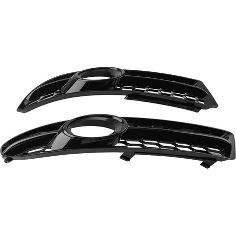 Left Right Front Bumper Fog Light Grille Cover for Audi A4 B7 S-Line 2005-2008 (1/5)