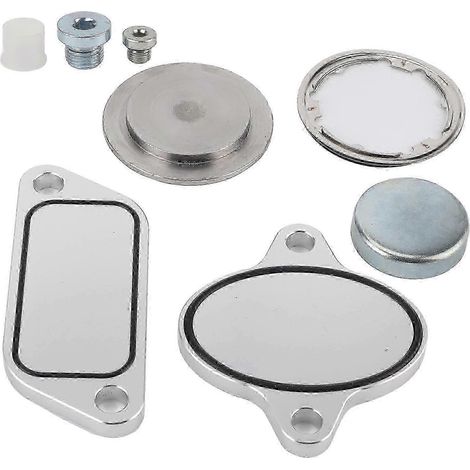 Kit de suppression du refroidisseur EGR 2026 avec joints et bouchon pour moteur Cummins ISX CM871 (1/5)