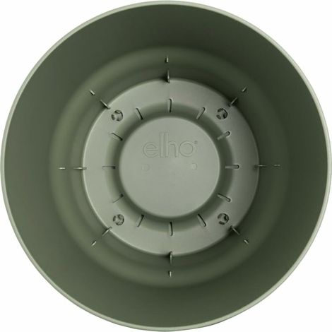 Elho Greenville Round 55 Leaf Green Vaso Rotondo (1/3)