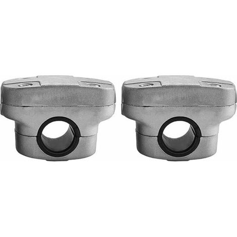 Staffa di montaggio in alluminio con morsetto per tubo da 26 mm per decespugliatore automatico (1/4)