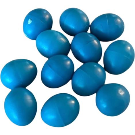 Uova di Pasqua Artificiali Miniature Decorative 1 x 1,5 cm 60 pz (1/4)