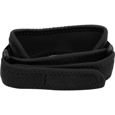 Verstellbare Knieorthese mit Kniescheiben- und Kniesehnenunterstützung für Laufen und Outdoor-Sportarten (schwarz) (1/5)