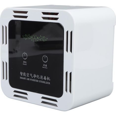 Purificateur d'air intelligent pour la maison, la chambre, les animaux domestiques et la salle de bain. Contrôle par application Wi-Fi et télécommande. Purification par anions. (1/5)