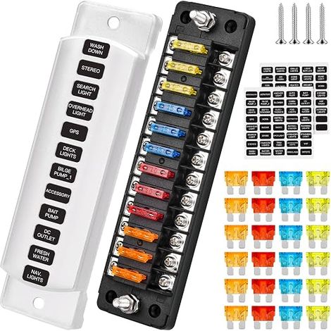 Porte Fusible Boite 12V,Fusible Voiture (1/5)