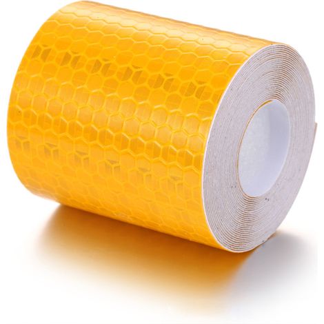 3 Rouleaux bande réfléchissante, 10 autocollants, haute adhérence, découpe sur mesure, véhicules et vêtements (1/5)