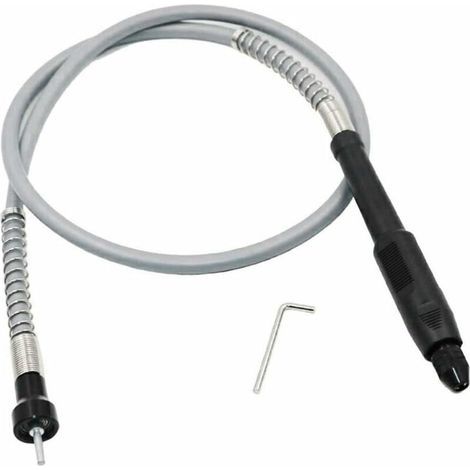 Multifunktionale flexible Welle mit 0,3–3,2 mm Schnellspannfutter, flexible Welle mit Verlängerungskabel für Aufsatzwerkzeuge von Rotationsschleifern (1/5)