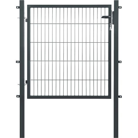 Zaun-Einzeltor comfort plus 1-flg. 1200x1000mm anthrazit