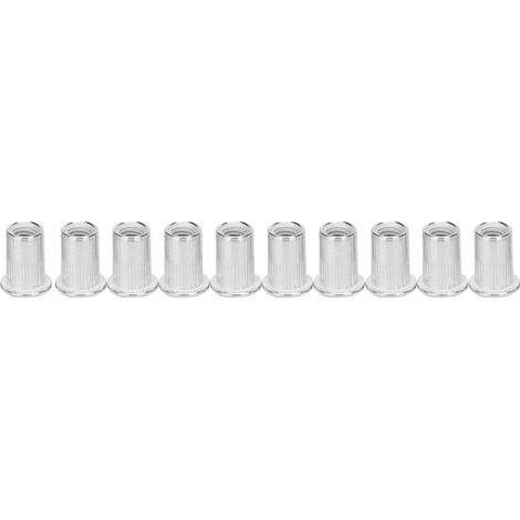 200 écrous à sertir en aluminium M6, conditionnés en sachet (1/5)