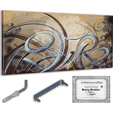Monica Mirafiori Dipinto a mano al 100% Pittura a forza 140x70cm Dipinto dipinto a mano Pittura acrilica Dipinto acrilico di grandi dimensioni Arte moderna Stampe artistiche (1/5)