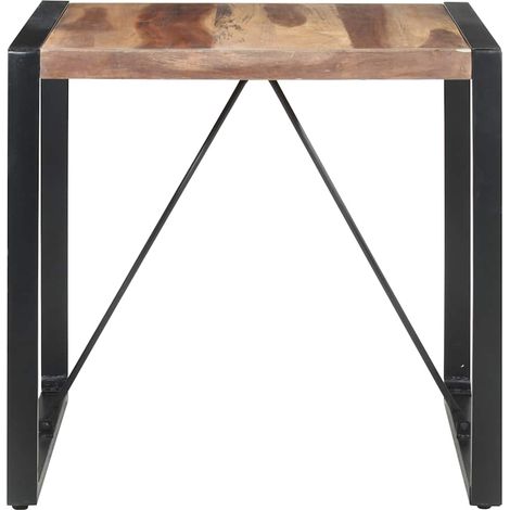 Maison Exclusive - Esstisch 80x80x75 cm Massivholz (1/5)