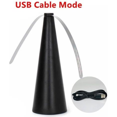 Anti nuisible,Ventilateur répulsif pour insectes volants, piège à moustiques, destructeur de mouches, tueur - USB Cable[A] (1/4)