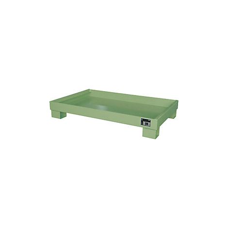 Cubeta colectora de acero  L x A x H 800 x 1300 x 205 mm  (1/2)