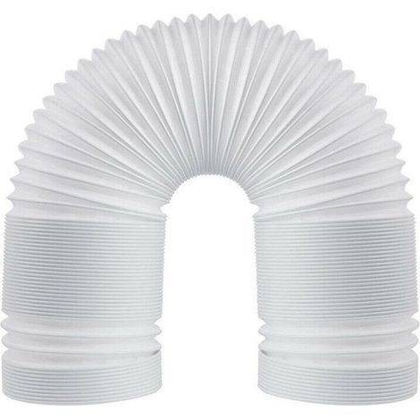 Hose d\\'exhaust flexible in PVC, 150 mm universal with length 3 m, for conditioner, hotte hotte, dry-laundry. (1/5)
