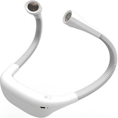 Lampe De Lecture Collier - LED Réglable - USB Rechargeable - Pour Lecture En Lit Travail DIY Marche Nocturne - 1 Pièce (1/5)