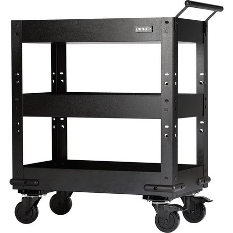 Draper 23643 BUNKER 3 Tier Trolley with Pull Handle, 714mm