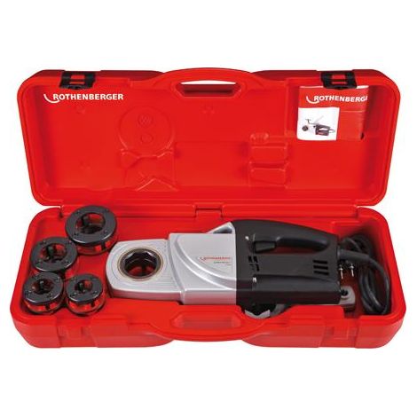 Gewindeschneidkluppen-Garnitur SUPERTRONIC® 1250 elektrisch 7-teilig Rothenberger