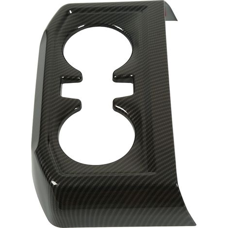 Panneau décoratif de porte-gobelet arrière de console centrale, cadre et garniture de rangement pour Ford 2021+ (1/5)
