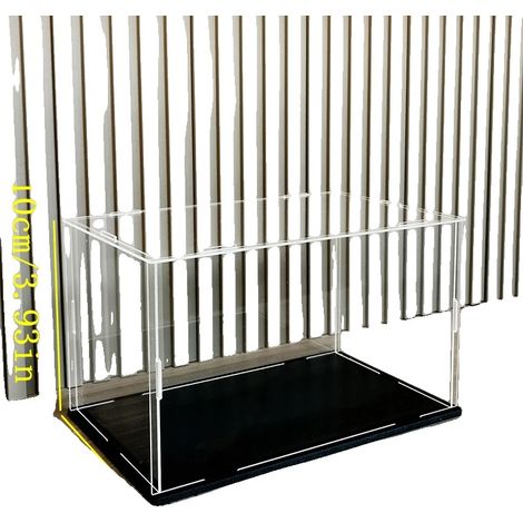 Anzeige Box, Staubdichtes Design, Vielseitige Aufbewahrung, 40x10x10cm (1/2)
