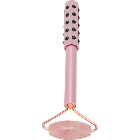 Rouleau de Jade pour Massage Facial Anti-Âge et Soins de la Peau (1/5)