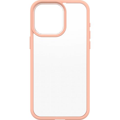 Funda movil back cover otterbox react clear / peach para iphone 15 pro max