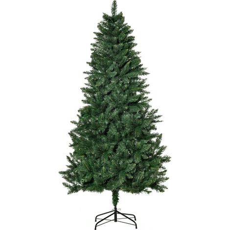 Künstlicher Weihnachtsbaum 180 cm Grün mit 724 Zweigen und Stahlständer (1/5)