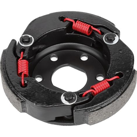 Kit frizione facili da sostituire per scooter, ciclomotori, ATV e go-kart con motore GY6 componenti frizione resistenti ricambi affidabili per scooter dischi di attrito in mescola semimetallica.