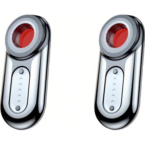 Lot de 2 détecteurs de caméras cachées, anti-caméra, anti-surveillance, anti-pistage, haute sensibilité, portables, adaptés aux hôtels, salles de conférence, salles de bains, vestiaires. (1/5)
