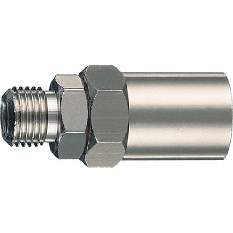 ANI RACCORDO ARIA COMPRESSA ATTACCO FILETTATO MASCHIO MASCHERINA PORTAGOMMA - 3/8" M - 6 x 14 mm