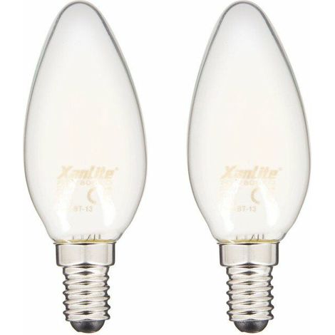 Ampoule LED Filament culot E14 806lm blanc neutre - PACK2RFV806FOCW (1/5)