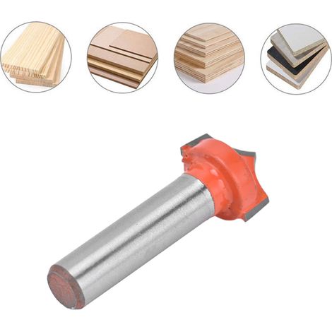 Fraise à bout pointu à queue de 8 mm pour le travail du bois, fraise de précision pour machines-outils de gravure CNC, foret à tête ronde CNC 16 mm (1/5)