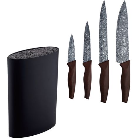 Juego de 4 cuchillos de cocina en acero inoxidable con tacoma universal lavable (1/5)