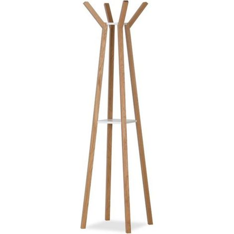 Porte-Manteaux Design "Everest" 180cm Chêne (1/3)
