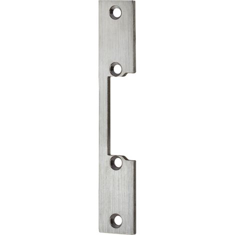 Têtière plate 130 x 22 mm T1S acier inoxydable pour 15-25-35