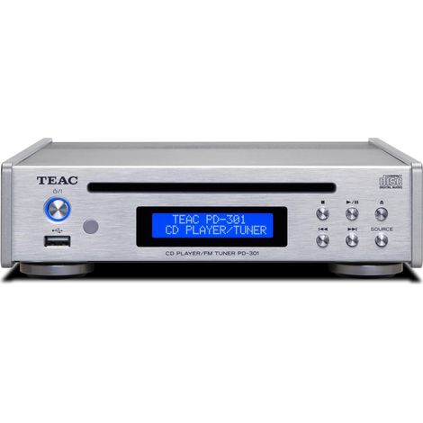 TEAC Lettore Cd E Sintonizzatore FM Dab Argento (1/3)