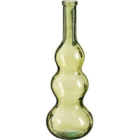 Vaso Benito aus recyceltem Glas grün 75x26.5