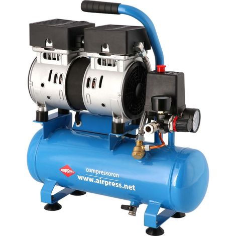 COMPRESSEUR SANS HUILE 6L L 6-105 SILENCIEUX - AP 36738