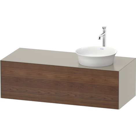 Duravit White Tulip, meuble sous-lavabo mural, largeur 1300 x (1/2)