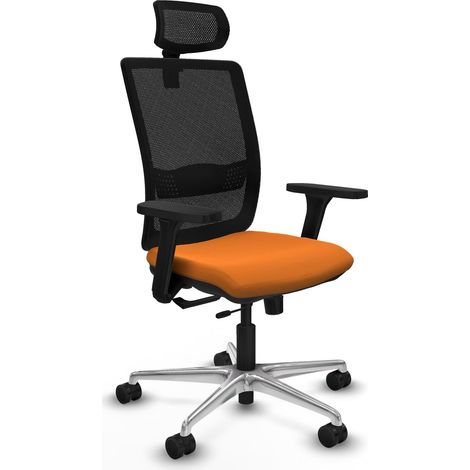 Silla piqueras y crespo Haches negro espuma alta densidad (1/2)