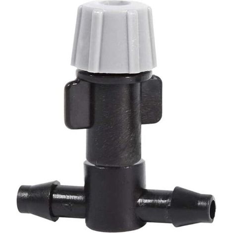 20 Pcs Gicleurs Têtes D'atomisation Buse et Té Joints Brouillard Système D'arrosage pour Patio Jardin Agricole à Effet de Serre Goutte à Goutte Irrigation De Refroidissement en Plein Air (1/5)