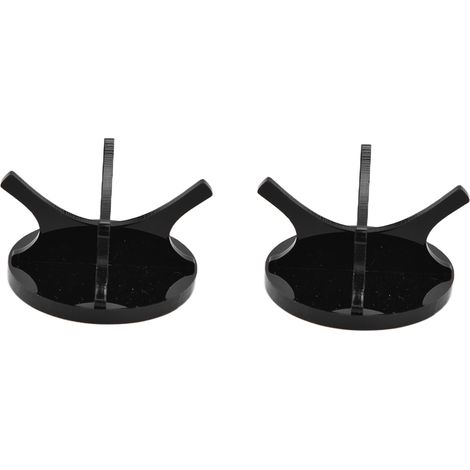 supports à balles de golf, haute stabilité, grande robustesse, présentoir simple pour balles de baseball, noir, 2 pièces (1/5)
